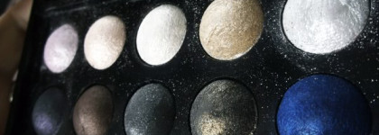 Moonshadow baked palette от Sephora - тени с алмазной пылью