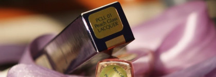 Pure Color High Intensity Лак для губ от Estee Lauder в оттенке №1 Peach glass