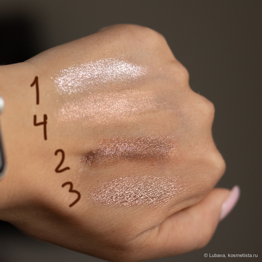 (сверху вниз: Stratus, Spirit Quartz, Mood, Off the hook)