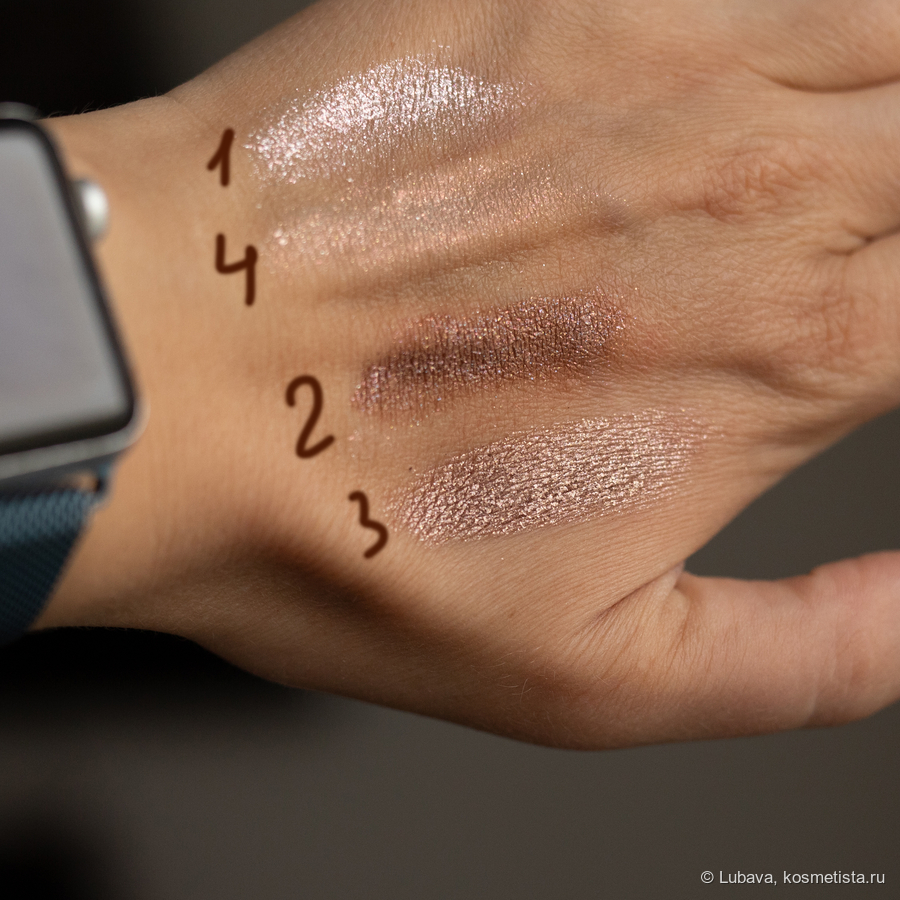 (сверху вниз: Stratus, Spirit Quartz, Mood, Off the hook)