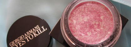 Giorgio Armani eyes to kill intense eye shadow Rose Titanium № 29 (Acqua collection summer 2012, limited edition)