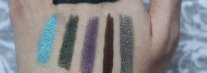 Стойкие "оловянные" карандашики от Jordana - 12 Hr Made To Last Liquid Eye Liner (оттенки 01,02,03,04,05,06)