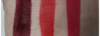 Wet N Wild Mega Last Matte Lip Cover в оттенках WW909D Coral-ine, WW905D Smokin' Hot Pink, WW918D Cherry Bomb