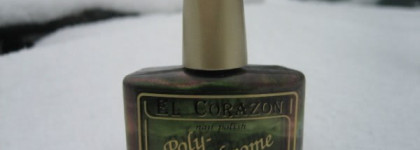Мой первый зеленый El Corazon nail polish  Poly-Chrome #363