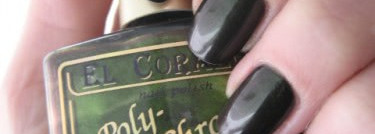 Мой первый зеленый El Corazon nail polish  Poly-Chrome #363