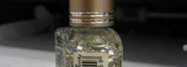 Мой вариант двухцветного маникюра с лаками El Corazon Charm and Beauty #881 и Art Top Coat #421/8 top fireworks