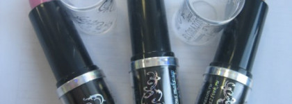 Раскрашиваем губы: Матовая помада серии Люкс EL Corazon lipstick №201, 221 и 255