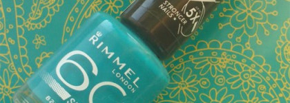 Мята и рыбья чешуя с Rimmel London 60 seconds #835 Bright Back At You и #825 Sky High