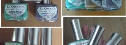 Любимый десерт моих ногтей: желе El Corazon Active Bio-gel Color gel polish Jelly #423/43, 48 и 50