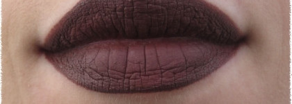 Темная красавица Inglot HD Lip Tint Matte в оттенке 18