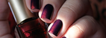 Моя осенняя драгоценность - лак Ga-De 807 Black Ruby