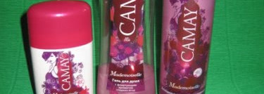 Набор средств по уходу за телом Camay Mademoiselle с флиртующим ароматом сладких ягод