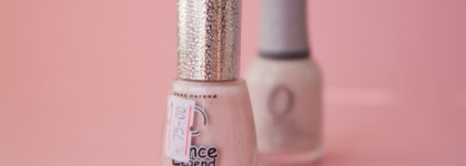 Дуэт сахара и глазури: Orly Pure porcelain + Dance Legend Sahara Crystal 01 (Песчаный)