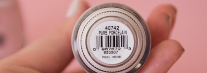 Дуэт сахара и глазури: Orly Pure porcelain + Dance Legend Sahara Crystal 01 (Песчаный)