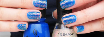 China Glaze Ride The Waves + Nubar