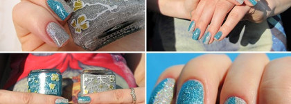 Блестящий дуэт с EL Corazon Confetti №503а и №515a