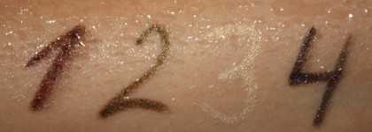 Красивые карандашики Seventeen Supersmooth Waterproof Eyeliner #05 Brown Pearl,13 Olive,25 Illumination,30 Midnight Mauve