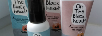 Корейские друзья The Saem On The Blackhead Pore Tightning Serum и The Saem On The Blackhead Volcanic Steam Gel Cleaner