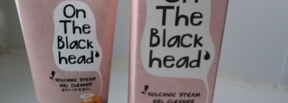 Корейские друзья The Saem On The Blackhead Pore Tightning Serum и The Saem On The Blackhead Volcanic Steam Gel Cleaner