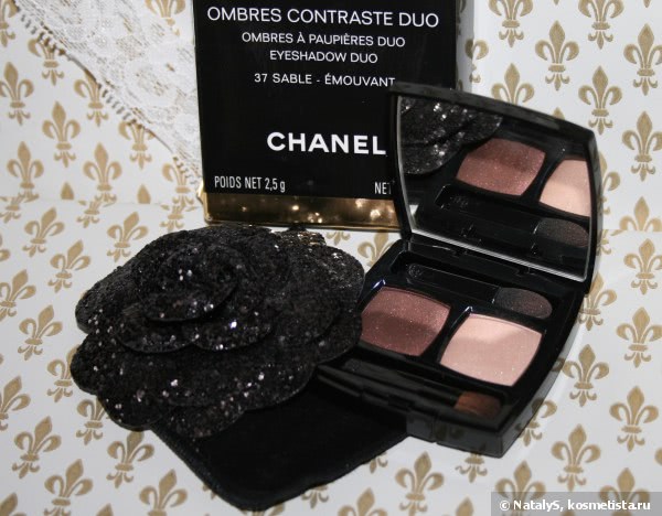 Тени Chanel Ombres Contraste Duo 37 Sable - Èmouvant, Отзывы покупателей