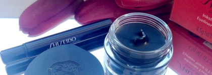 Моя весна с Shiseido Inkstroke Eyeliner BL603 #Kon-ai blue