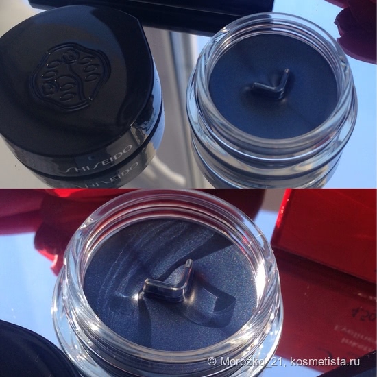 Моя весна с Shiseido Inkstroke Eyeliner BL603 #Kon-ai blue