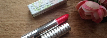 Clinique Long Last Soft Matte Lipstick в оттенках 47 Matte Peony и 49 Matte Magenta