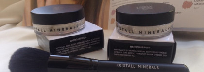 Kristall Minerals cosmetics-моё знакомство с маркой