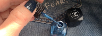 Chanel Le Vernis  nail colour #553 "Blue Rebel"-или снова о синем