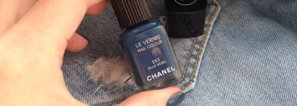 Chanel Le Vernis  nail colour #553 "Blue Rebel"-или снова о синем