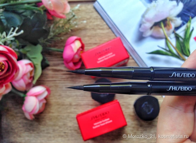 Shiseido Inkstroke Eyeliner Nasubi Purple VI605, Shinrin Green GR604