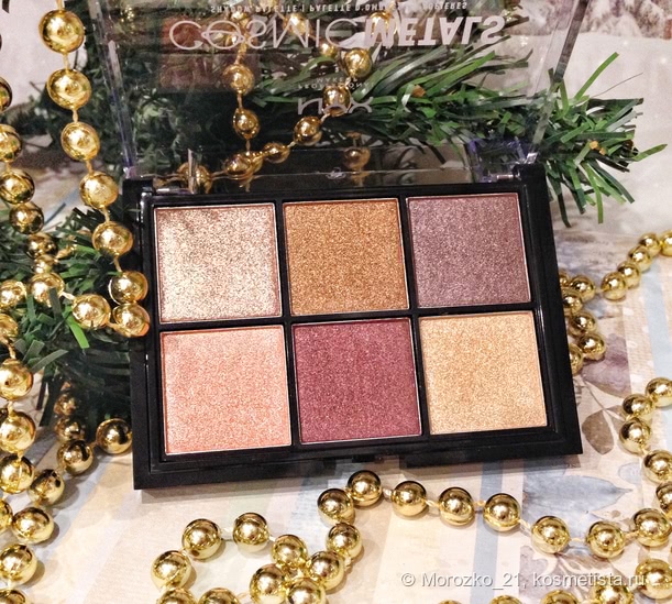 NYX Professional Make Up Cosmic Metals Shadow Palette