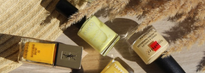 Цвет летнего и яркого солнца на ногтях вместе с лаками Chanel, YSL, Dior, Sophin & Kiko