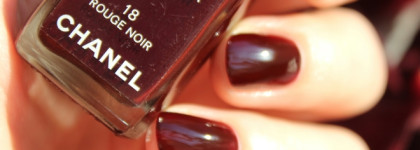 Моя многолетняя любовь - лак Chanel nail colour Rouge Noir #18