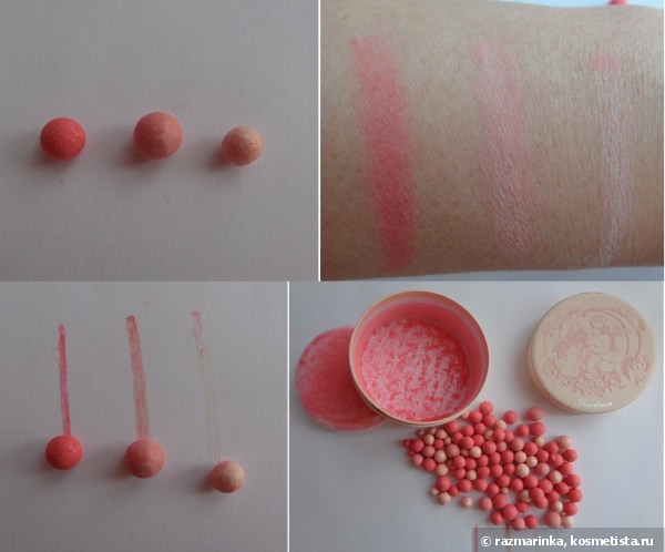 Ангельская нежность…. Метеоритные румяна Guerlain Meteorites Perles De Blush Angelic Radiance - Коллекция весна 2015