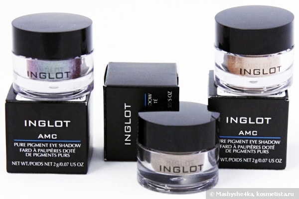 Рассыпчатые тени для век (Пигменты) Inglot AMC Pure Pigment Eye Shadow 85, 52, 14