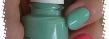 Мои карамельные лаки Flormar №№424,407,003 + мой любимый Eveline Nail Therapy