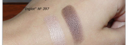 Тени для глаз - eye shadow "Inglot Cosmetics" (№ Pearl 397, № Pearl 423)