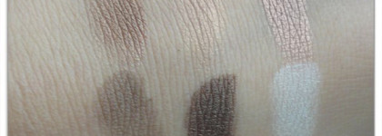 Нейтральная палетка теней для глаз от "Farres cosmetics" № 01