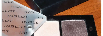 Тени для глаз - eye shadow "Inglot Cosmetics" (№ Pearl 397, № Pearl 423)