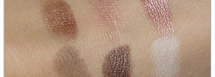 Нейтральная палетка теней для глаз от "Farres cosmetics" № 01