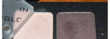 Тени для глаз - eye shadow "Inglot Cosmetics" (№ Pearl 397, № Pearl 423)