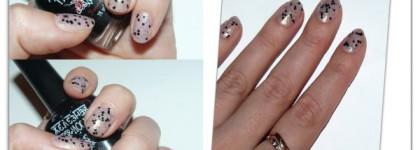 Как я пробовала верхнее покрытие "перепелиное яйцо" от "EL Corazon"  на разных цветных лаках