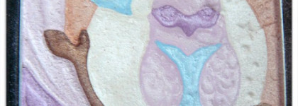 Мой любимый хайлайтер "Midnight owl" от "Holika Holika" (оттенок № 01 Bright Owl)