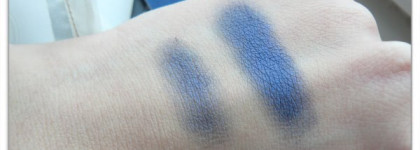Потрясающий синий от "Inglot" (eye shadow pearl square 428)
