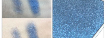 Потрясающий синий от "Inglot" (eye shadow pearl square 428)