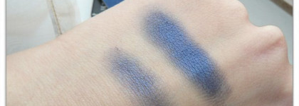 Потрясающий синий от "Inglot" (eye shadow pearl square 428)