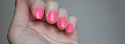 Розовый неоновый мой самый летний лак Elian Russia 233 Vacation vibe