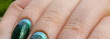 Осенний дуэт двух лаков