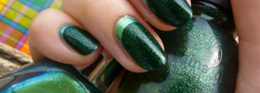 Осенний дуэт двух лаков